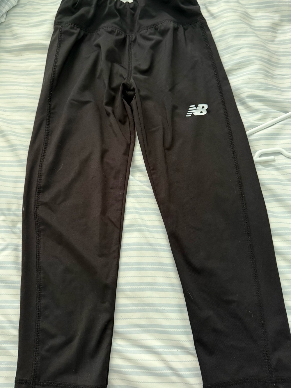 New Balance Black Kids Athletic Leggings